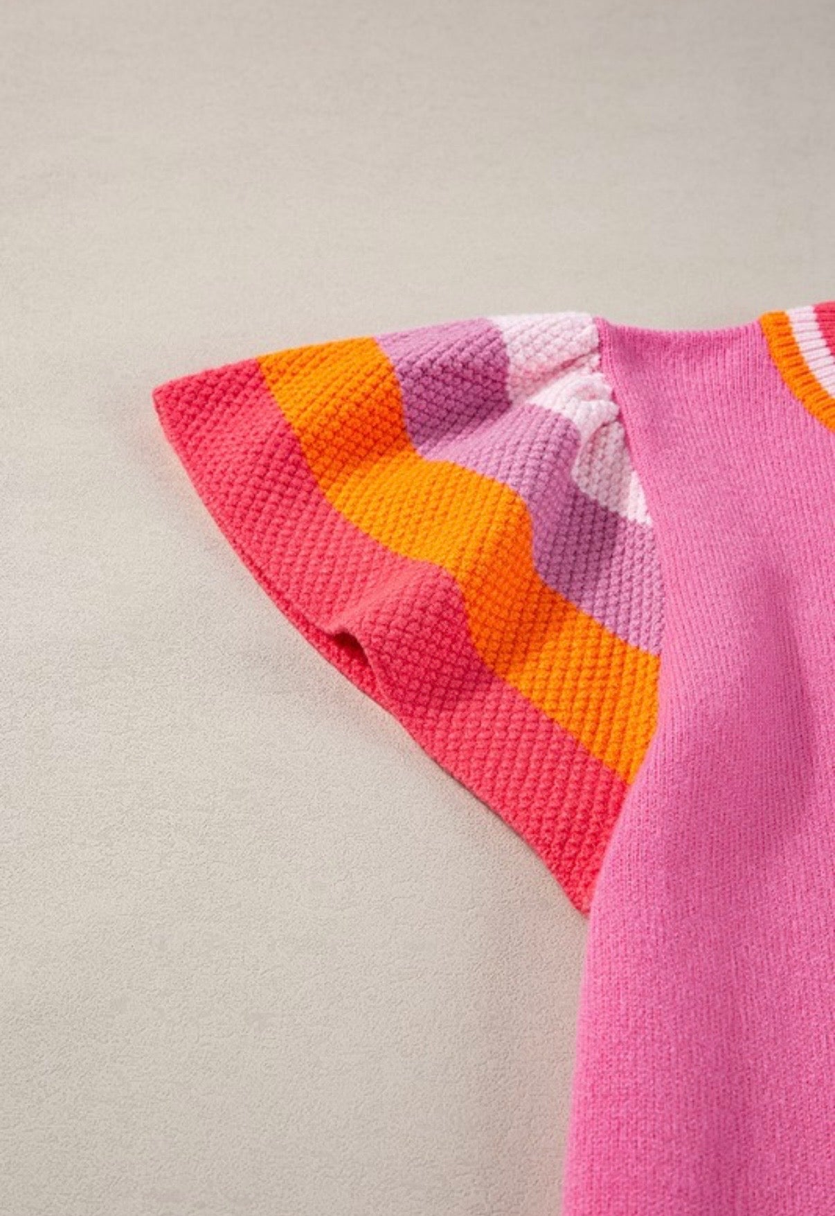 Sadie Sue Striped Knit Top