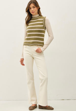 Striped Sweater Vest