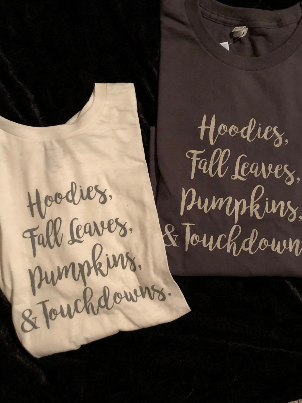 “Fall Print” Short Sleeve Tee