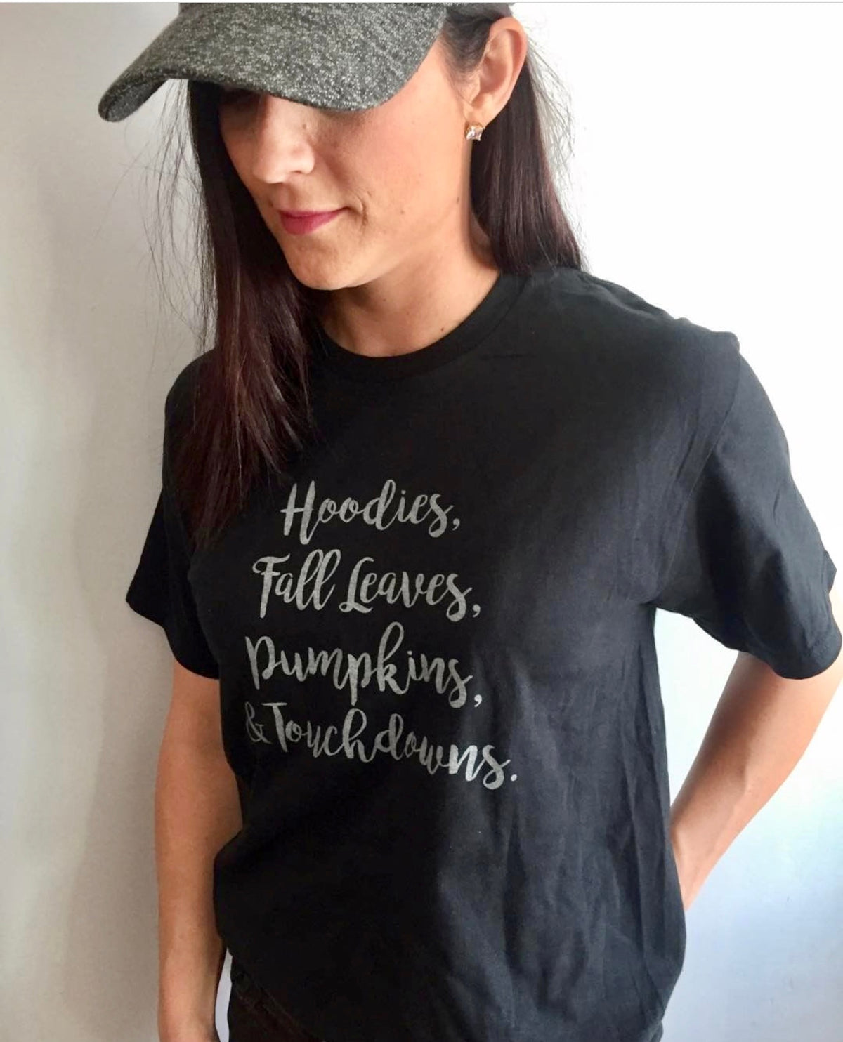 “Fall Print” Short Sleeve Tee