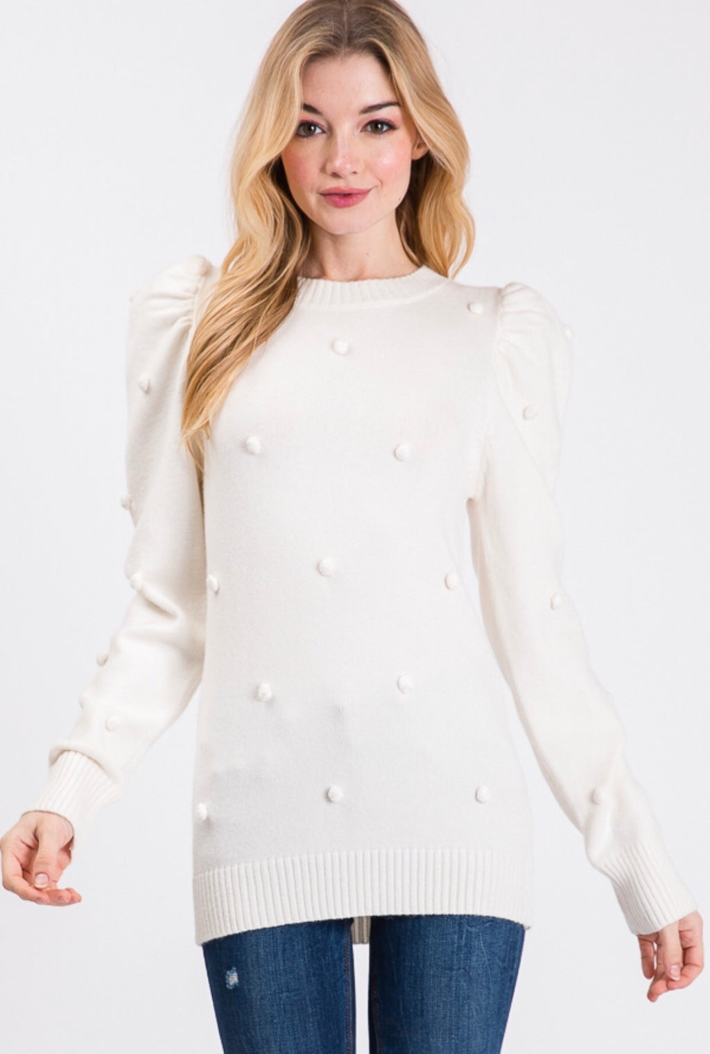 The Essential Pom Pom sweater