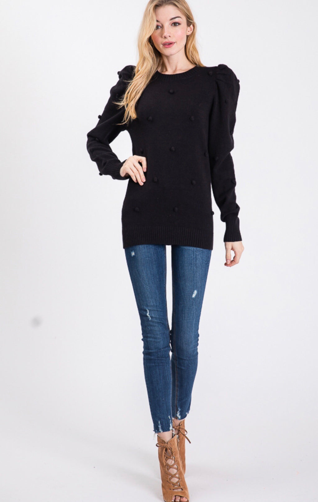 The Essential Pom Pom sweater