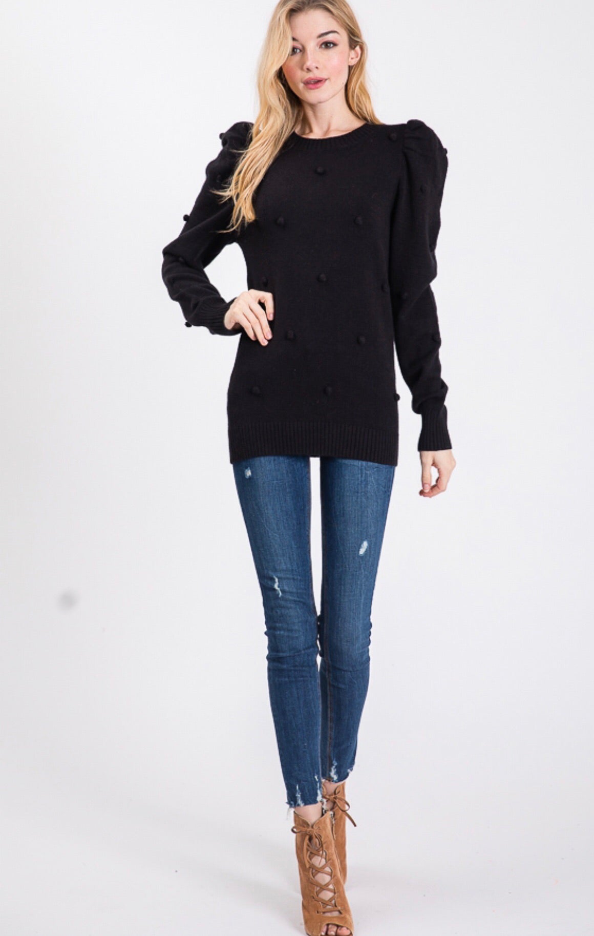 The Essential Pom Pom sweater