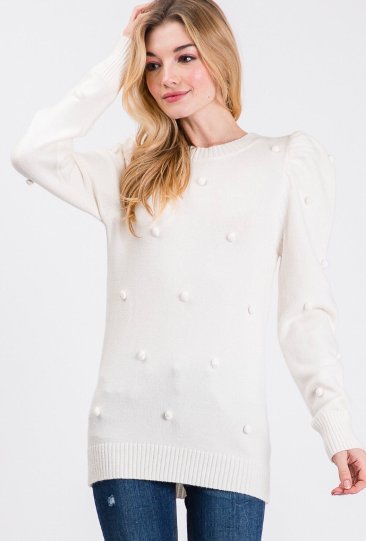 The Essential Pom Pom sweater