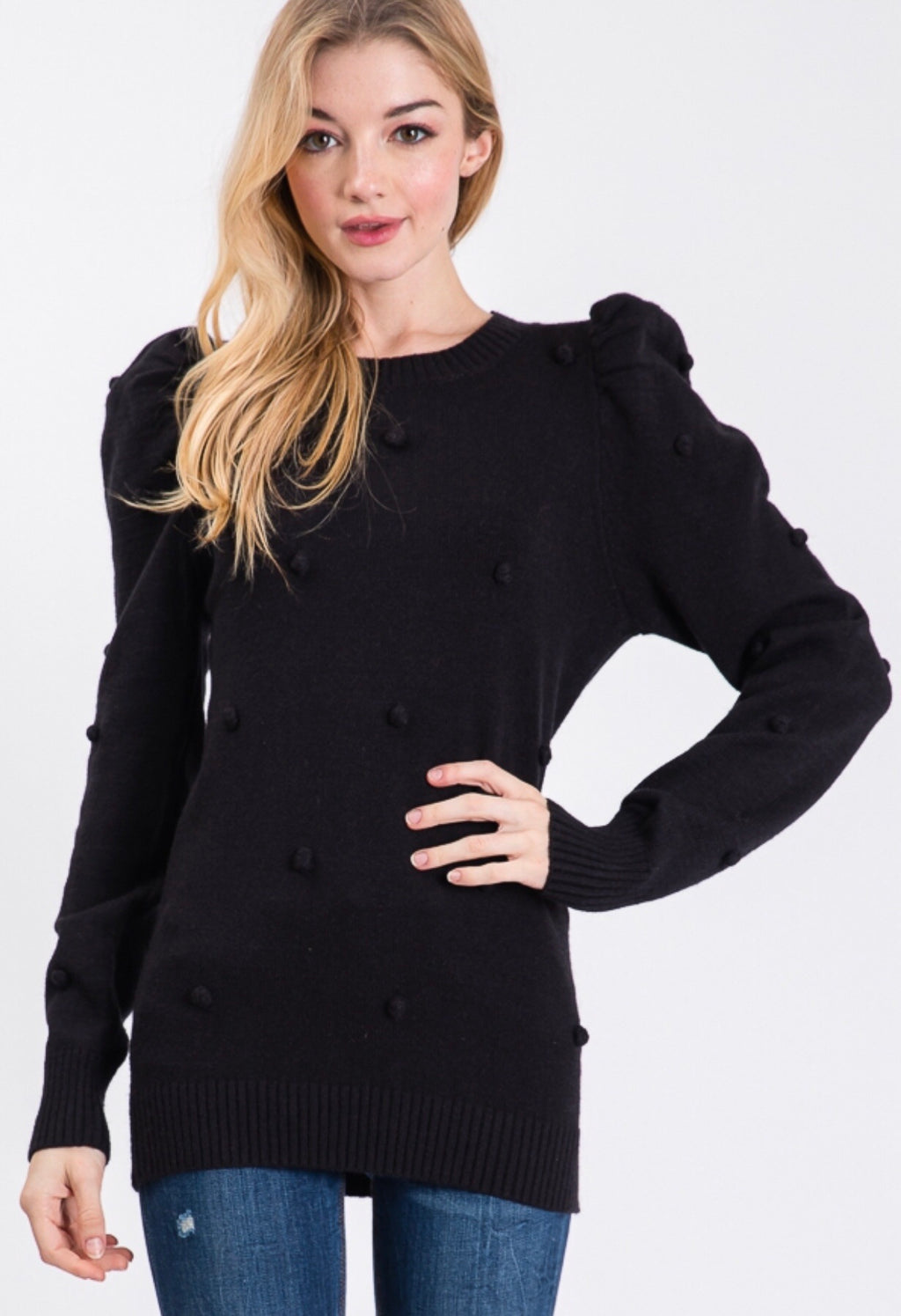 The Essential Pom Pom sweater