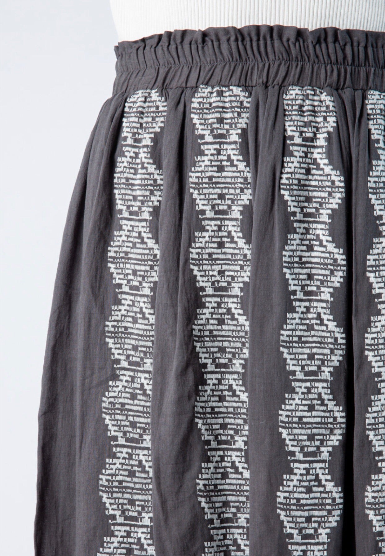 Come As You Are Charcoal Skirt