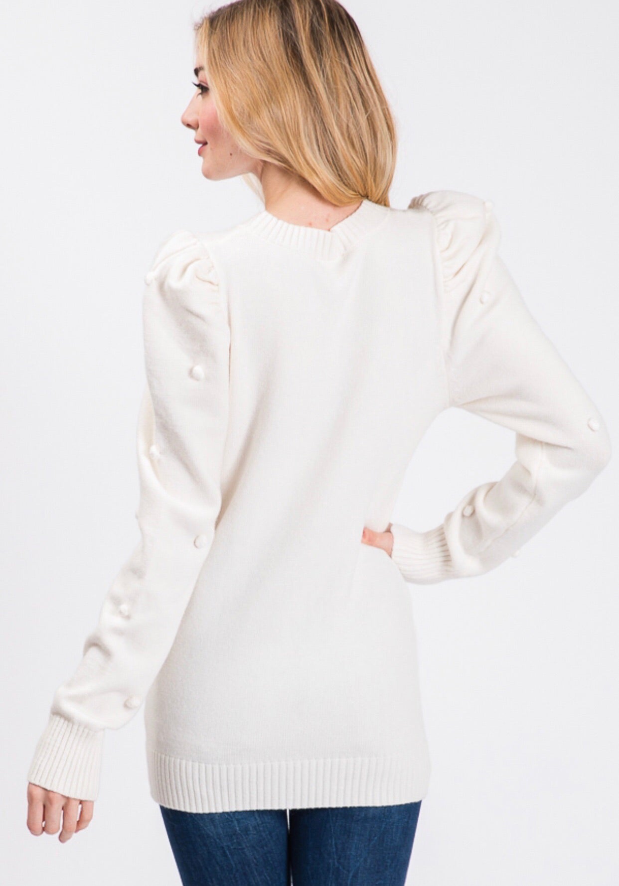 The Essential Pom Pom sweater